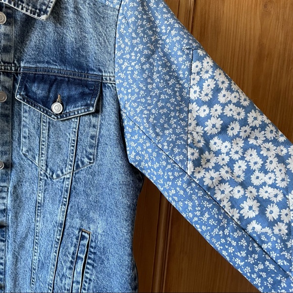 Avec les Filles Jean Jacket (one of a kind) - Picture 5 of 6